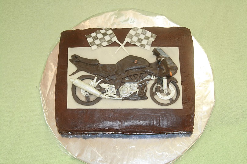 pařížský dort pro motorkáře