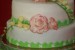 detail dort s růžemi spodní patro